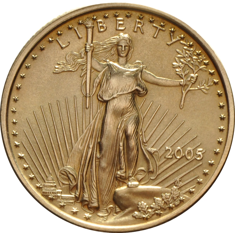 2005 Quarter Ounce Eagle Gold Coin