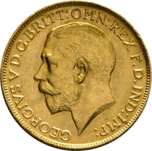 1920 Gold Sovereign - King George V - P