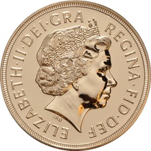 Brilliant Uncirculated Gold 2007 Five Pound Sovereign