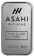 Asahi 1oz Silver Bar