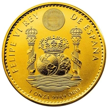 2022 1oz Spanish Gold Bull Coin