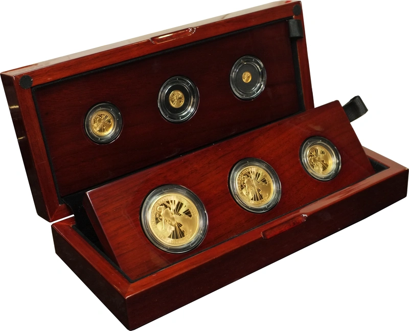 2017 Proof Gold Britannia 6 Coin Set Boxed