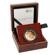 2018 - Gold £5 Brilliant Uncirculated Coin Boxed