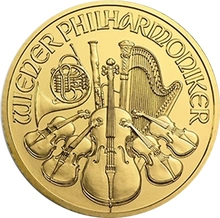 2014 1/10oz Austrian Gold Philharmonic Coin