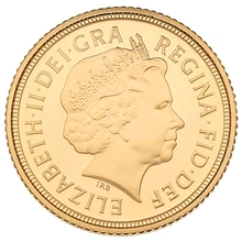 Gold Proof 2011 Half Sovereign Boxed