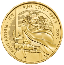 2023 King Arthur Myths & Legends 1oz Gold Coin