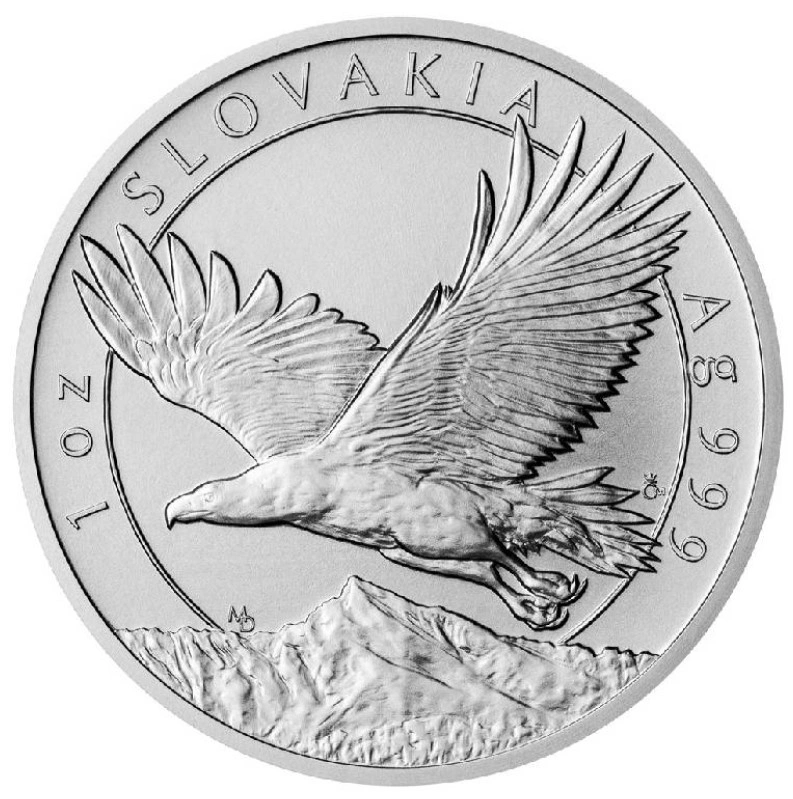2023 1oz Slovakian Eagle Silver Coin