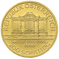 1998 1/10oz Austrian Gold Philharmonic Coin
