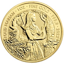 2022 Maid Marian Myths & Legends 1oz Gold Coin