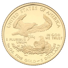 2005 Proof Gold Eagle 4-Coin Set Boxed