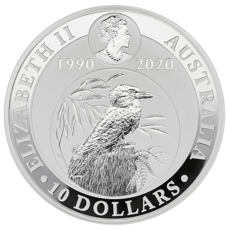 2020 Australian Kookaburra Silver Coin 10oz