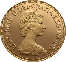 1981 Proof £5 Gold Coin - no Box or cert
