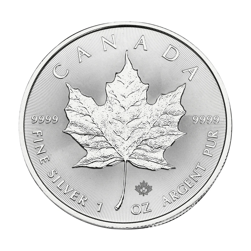 2021 1oz Canadian Maple Silver Coin