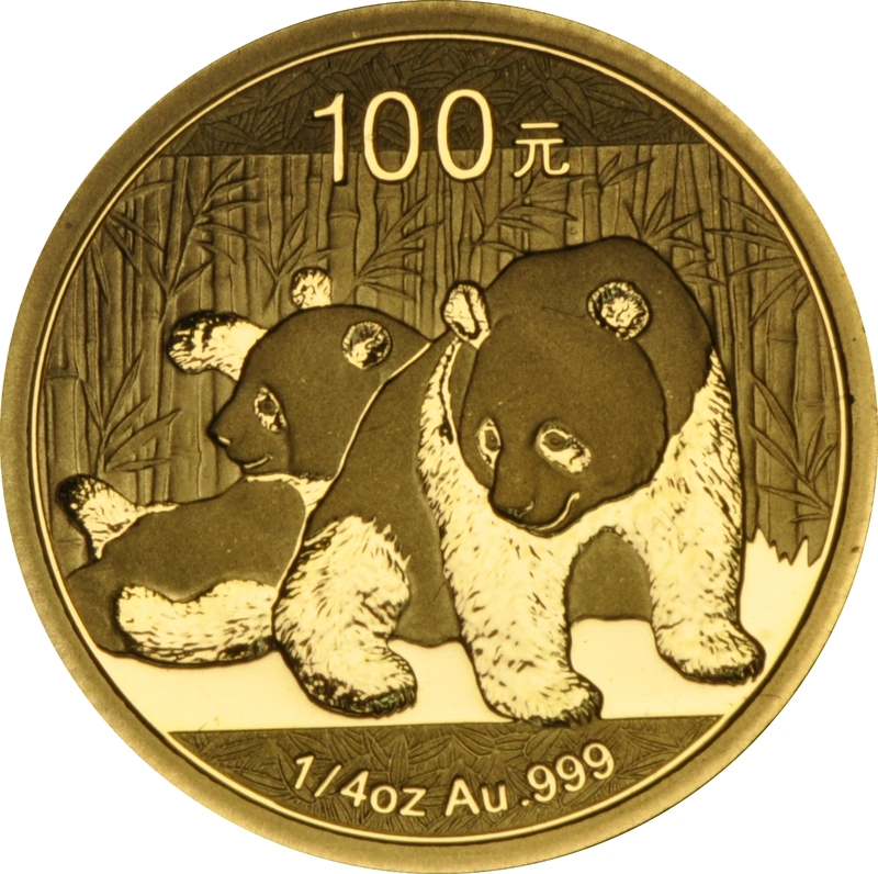 2010 1/4 oz Gold Chinese Panda Coin