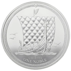 2018 Proof Isle of Man Noble Silver Coin 1oz