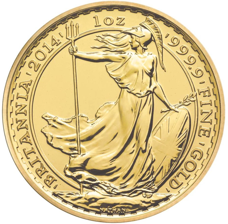 2014 Gold Britannia One Ounce Coin