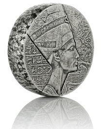 2017 Queen Nefertiti 5-Ounce Silver Coin
