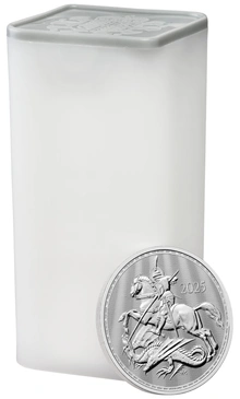 2025 St George & the Dragon 1oz Silver Coin