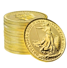 2020 1/4oz Gold Britannia Coin