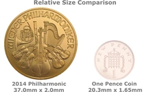 2014 Austrian Gold Philharmonic Coin 1oz