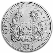 2023 1oz Ra Sierra Leone Egyptian Gods Silver Coin