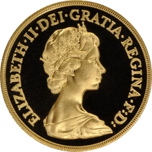 1983 Two Pound £2 Proof Gold Coin (Double Sovereign)