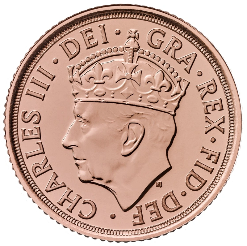 2023 Coronation Gold Half Sovereign