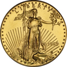 1995 Half Ounce Eagle Gold Coin