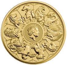2021 Queen's Beasts Completer Gold Coin 1oz NGC MS69