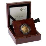 2018 £2 Two Pound Proof Gold Coin RAF Centenary Sea King Boxed