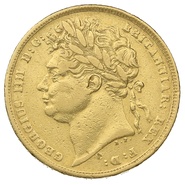 George IV Laureate Head 1821-1825
