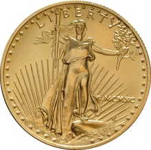 1990 Half Ounce Eagle Gold Coin