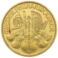 1999 1/4oz Austrian Gold Philharmonic Coin