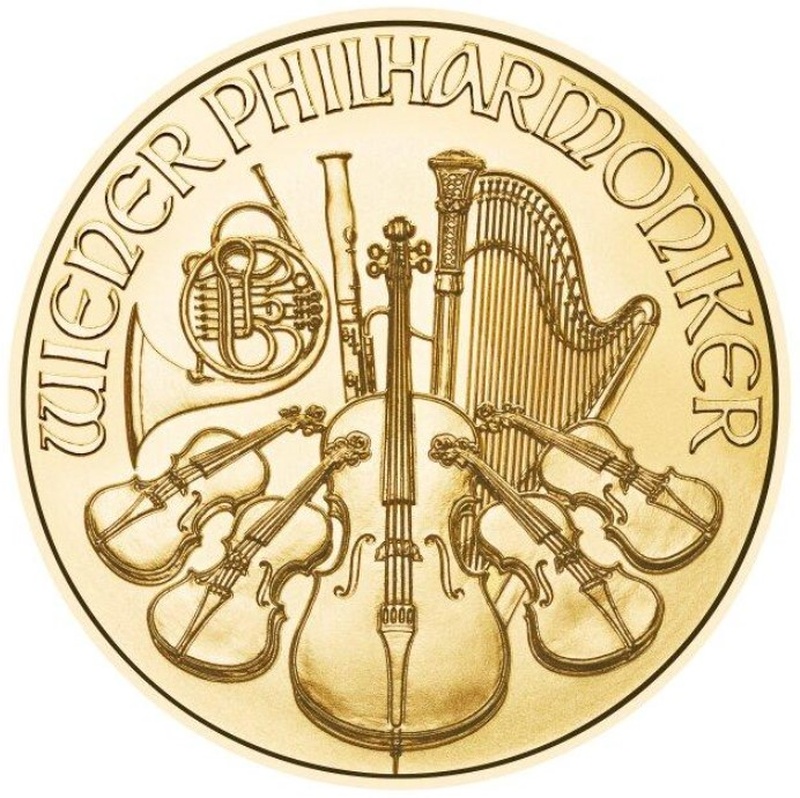 2023 1oz Austrian Gold Philharmonic Coin
