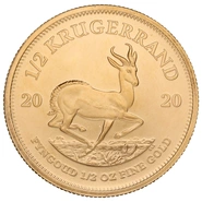 2020 1/2oz Krugerrand Gold Coin
