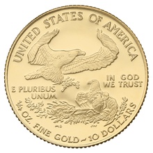 1996 Proof Quarter Ounce Eagle Gold Coin Boxed