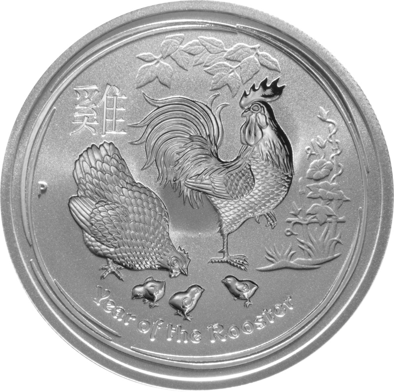 2017 Half Ounce Australian Silver Year of the Rooster