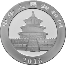 2016 30g Silver Chinese Panda