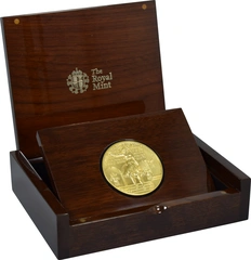 The British Royal Mint Britannia Masterpiece 10oz Gold Medal 2011 Boxed