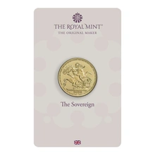 2026 Gold Sovereign Coin in Blister