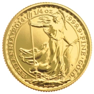2014 1/4oz Gold Britannia Coin