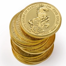 2020 White Horse of Hanover, Queen's Beast - 1oz Gold Coin