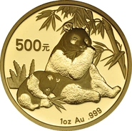 2007 1oz Chinese Panda Gold Coin
