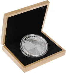 Large Oak 1kg Silver Coin Gift Box