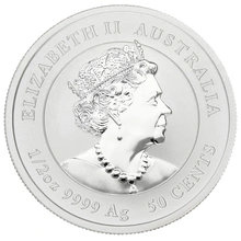 2021 1/2oz Perth Mint Year of the Ox Silver Coin