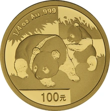 2008 1/4 oz Gold Chinese Panda Coin