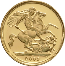 2003 Proof Gold Sovereign 3 Coin Set Boxed