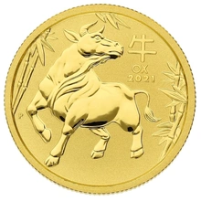 Best Value - Perth Mint Lunar Tenth Ounce Gold Coin
