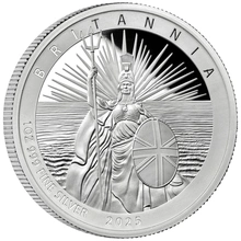 2025 Britannia 1oz Silver Proof Coin Boxed
