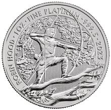 2023 Robin Hood Platinum Coin Myths & Legends 1oz